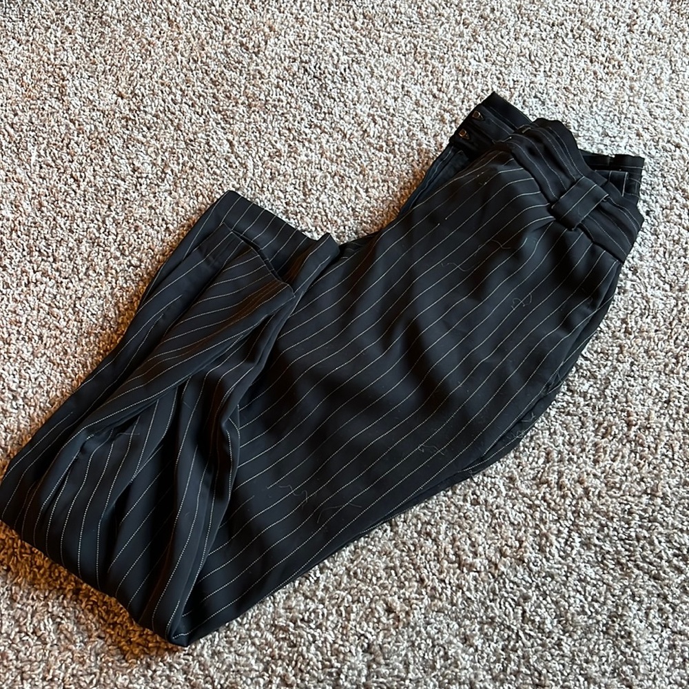 High rise ankle pant